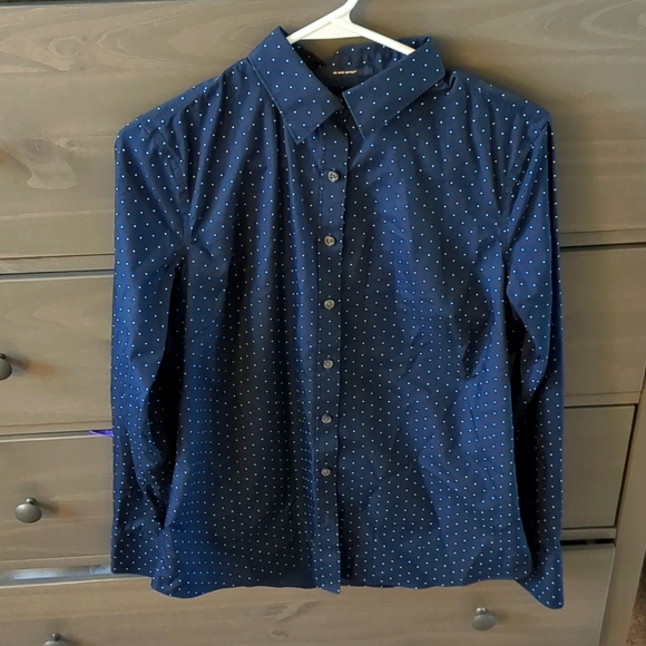 Lands end no iron Supima 6 tall button down shirt - Picture 1 of 4